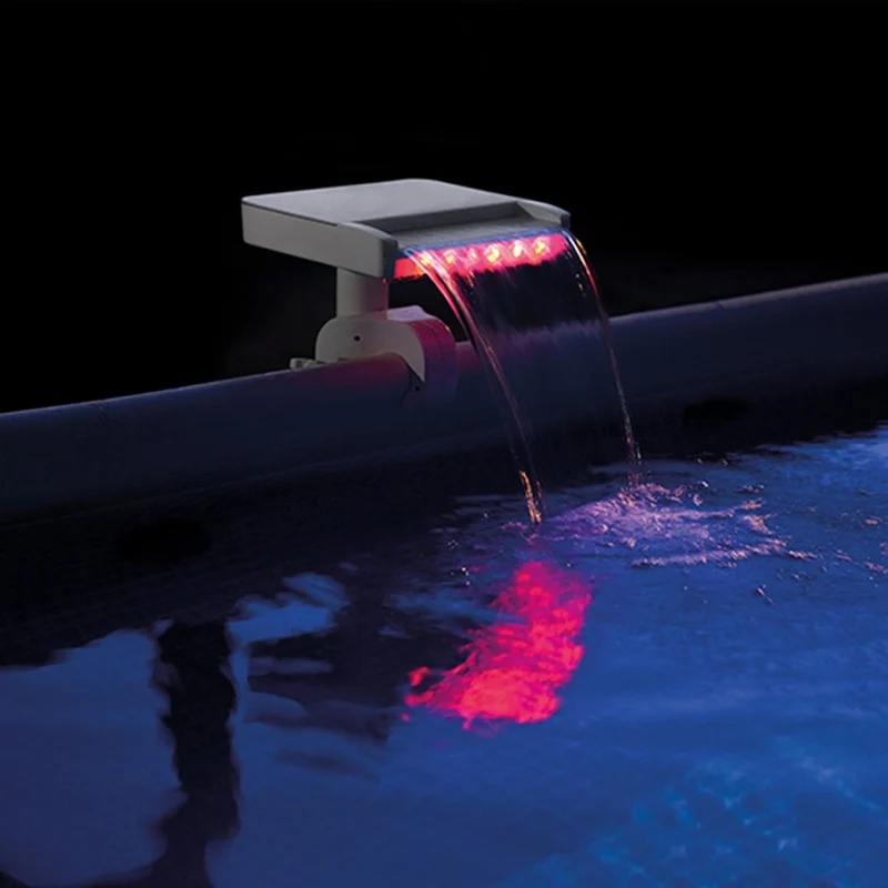 Intex Cascada de Agua con Luces LED Multicolor para Piscinas