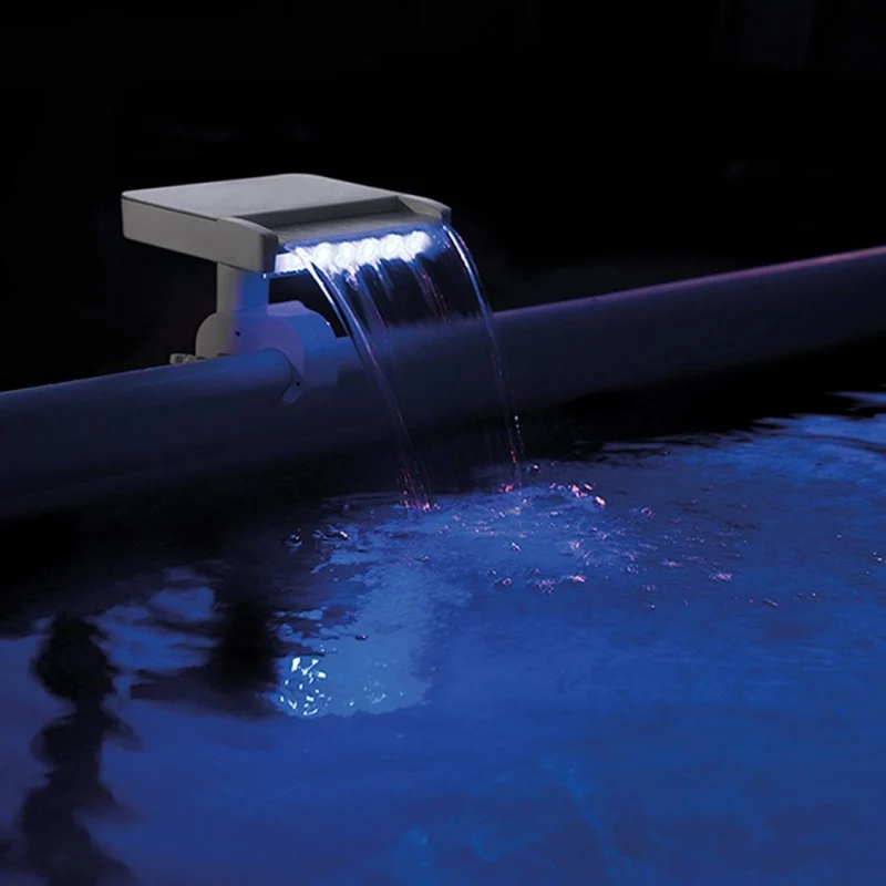 Intex Cascada de Agua con Luces LED Multicolor para Piscinas