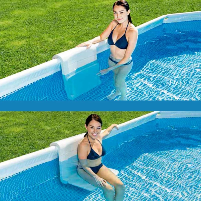 INTEX Asiento para Piscina Elevada Ergonómico 100kg