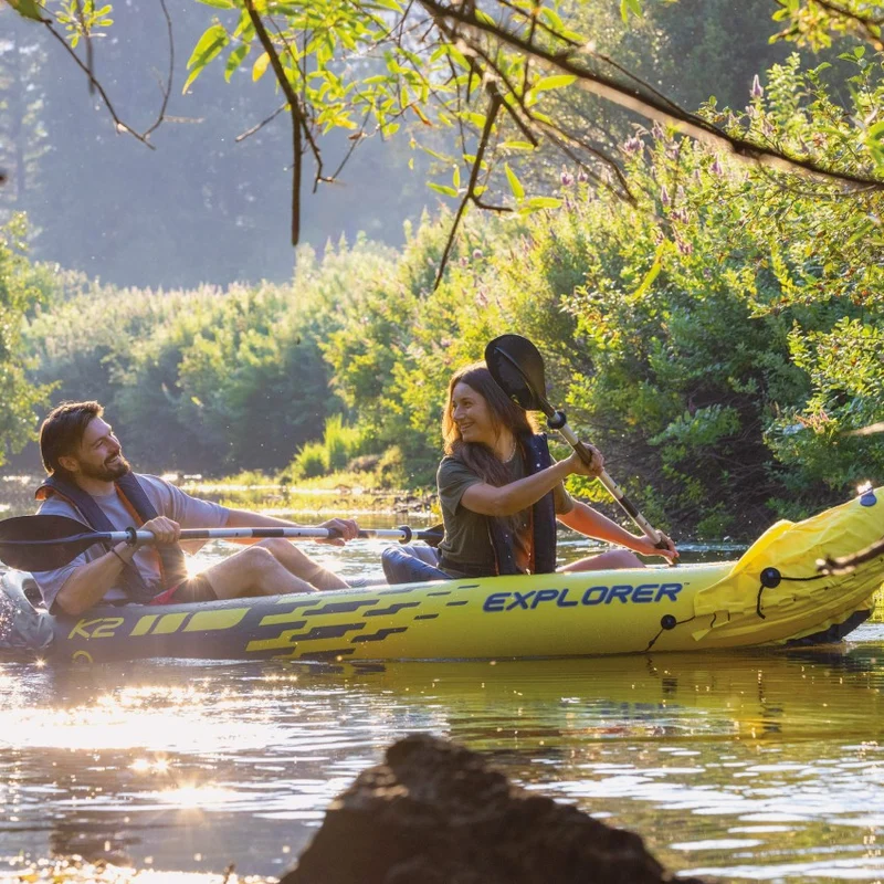 Intex Explorer K2 Inflatable Kayak 2 Person Yellow 312cm