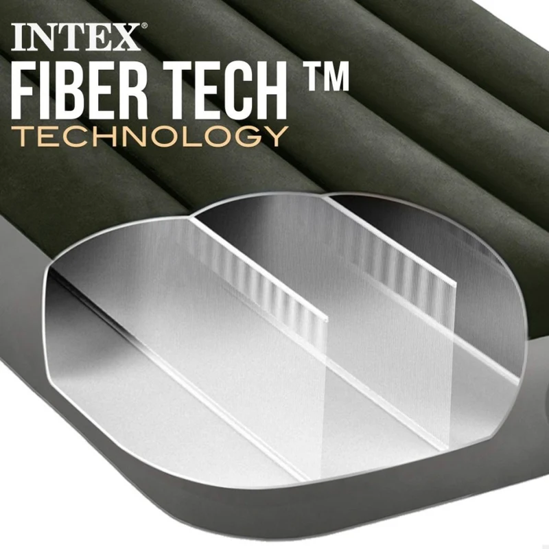 Intex Dura-Beam Standard Downy Colchón Hinchable Individual 76x191cm