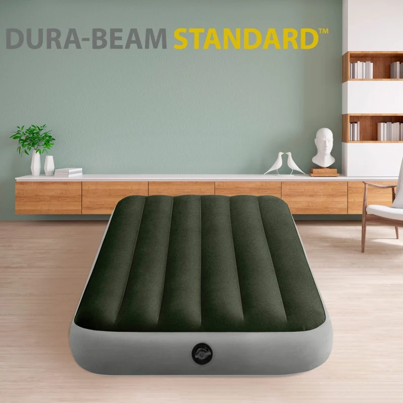 Intex Cama Hinchable Camping Prestige Downy Fiber-Tech 99x191cm