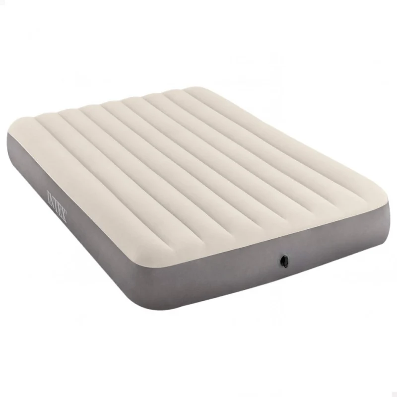 Intex Colchón Hinchable Dura-Beam Standard Single High 152x203x25 cm