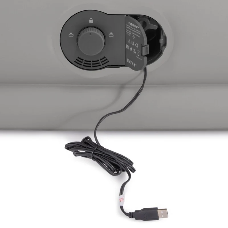 Intex Dura-Beam Standard Prestige Colchón Hinchable Doble 152x203cm USB