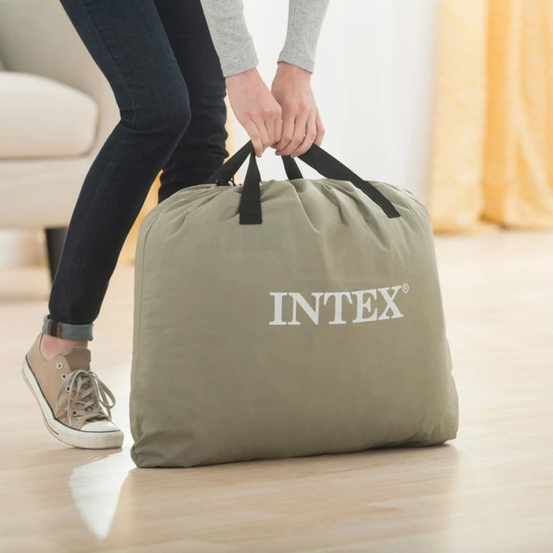 Intex Deluxe Comfort-Plush Elevated Colchón Hinchable Individual 99x191x46cm