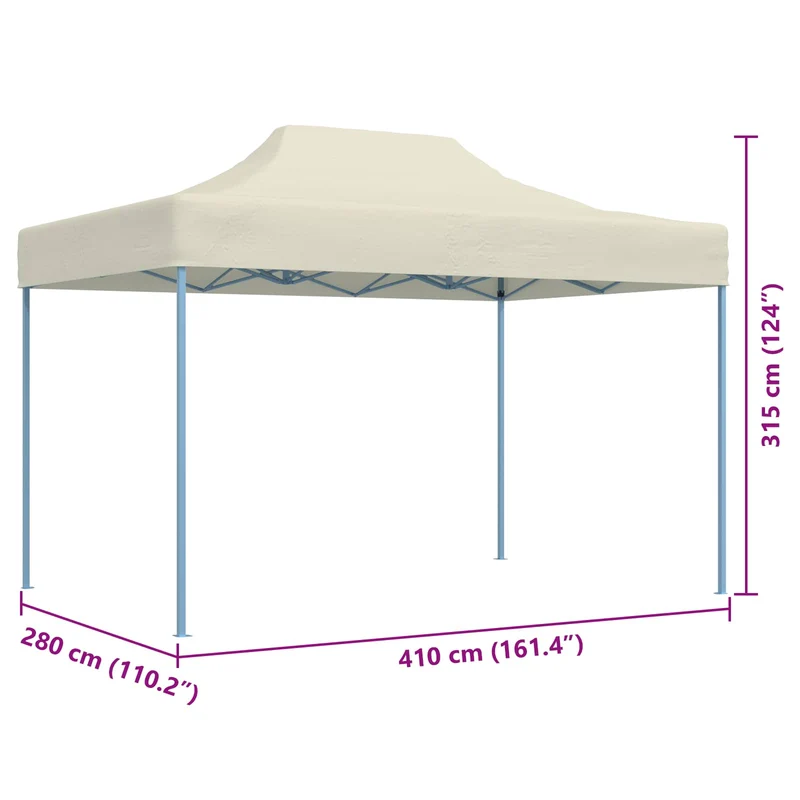 Partytent 280 X 410 X 315 Cm Oxford Stof