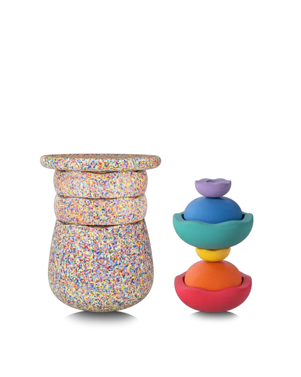 Stapelstein® Dynamic Complete – Le système d’assise et d’équilibre tout-en-un