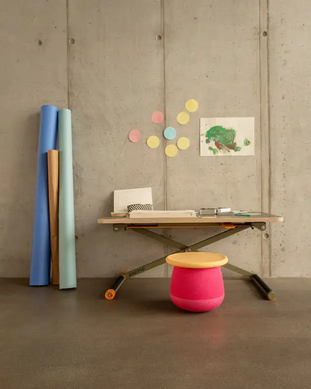 Stapelstein® Dynamic Small – Ensemble tabouret pour enfants favorisant l'équilibre et la motricité dès 3 ans