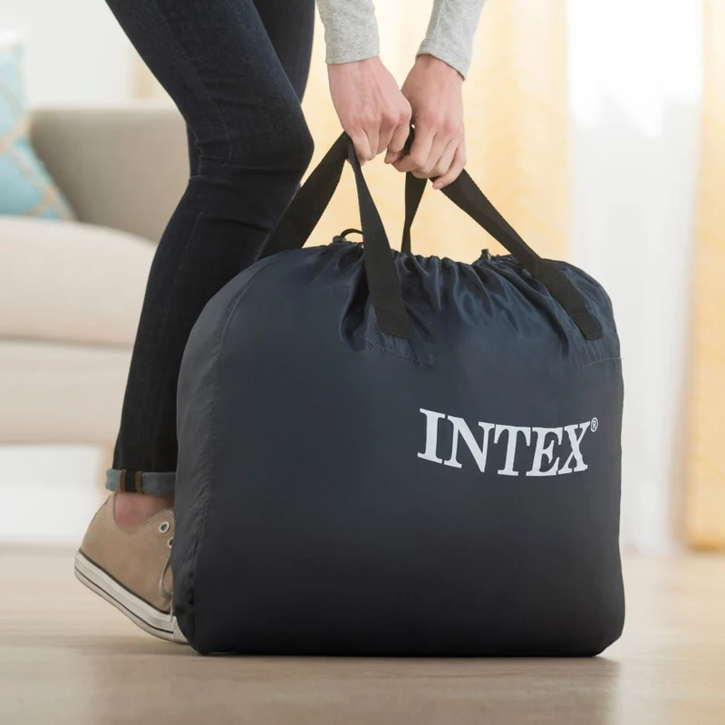 Intex Dura-Beam Deluxe Ultra Plush Cama Hinchable con Cabecero 152x236cm