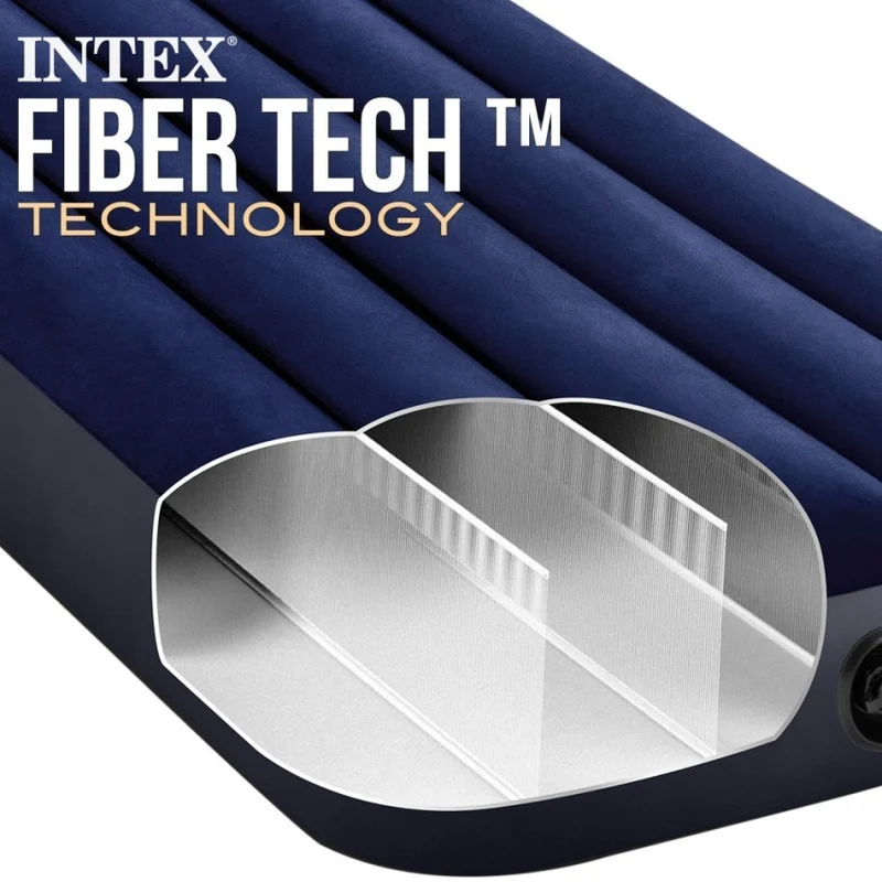 Intex Dura-Beam Standard Classic Downy Colchón Hinchable Individual 76x191cm