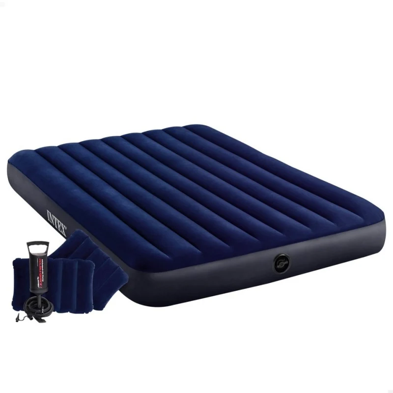 Intex Dura-Beam Standard Classic Downy Colchón Hinchable 152x203cm