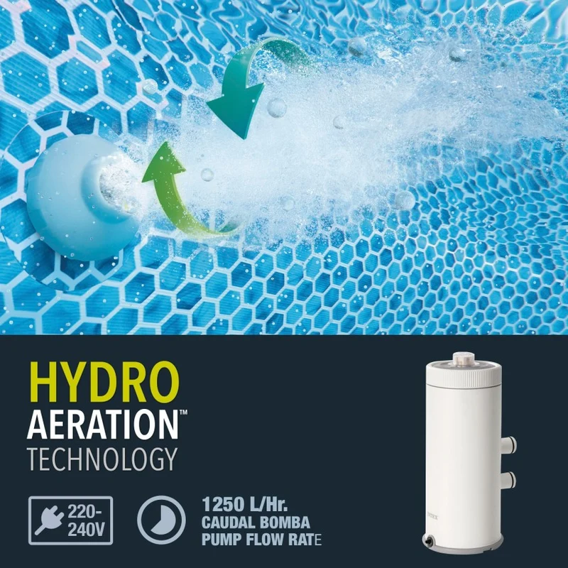 Intex C1000 Depuradora de Cartucho 3785 l/h Filtro Tipo A