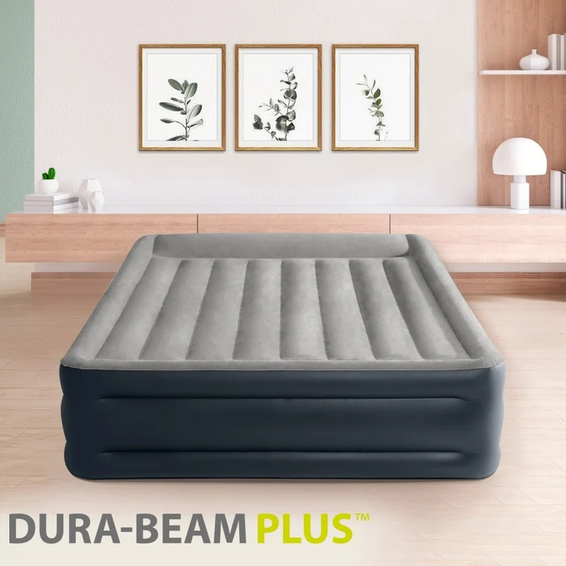 Intex Dura-Beam Plus Deluxe Pillow Rest Colchón Hinchable Queen 152x203x42cm
