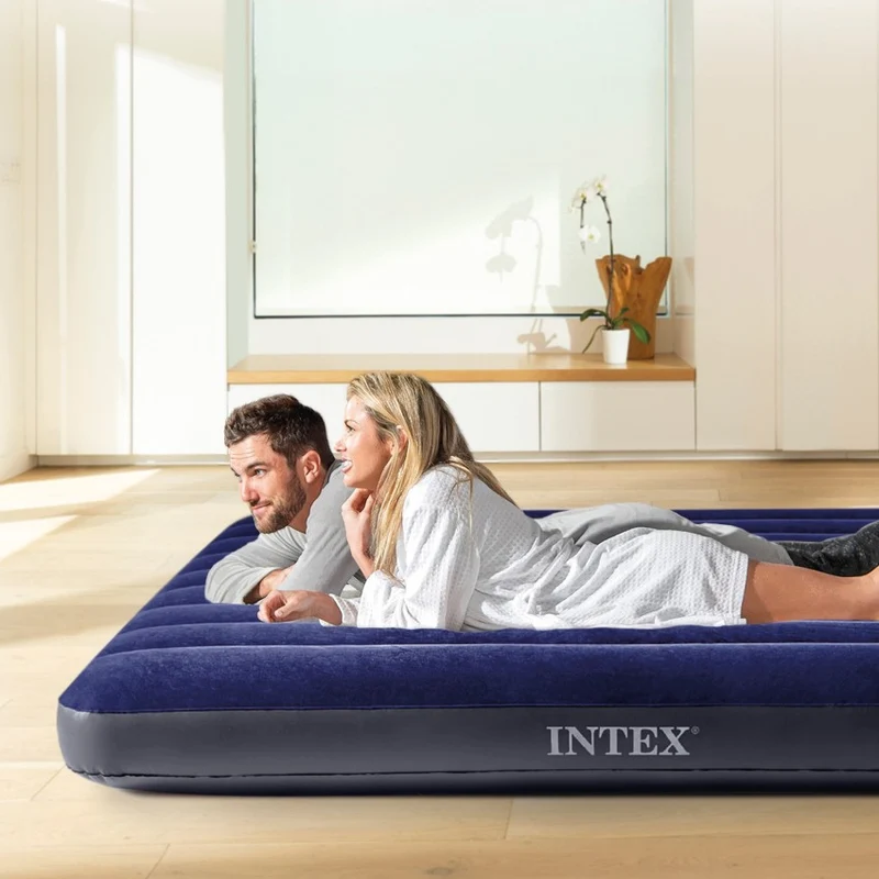 Intex Dura-Beam Standard Classic Downy Double Airbed 137x191cm