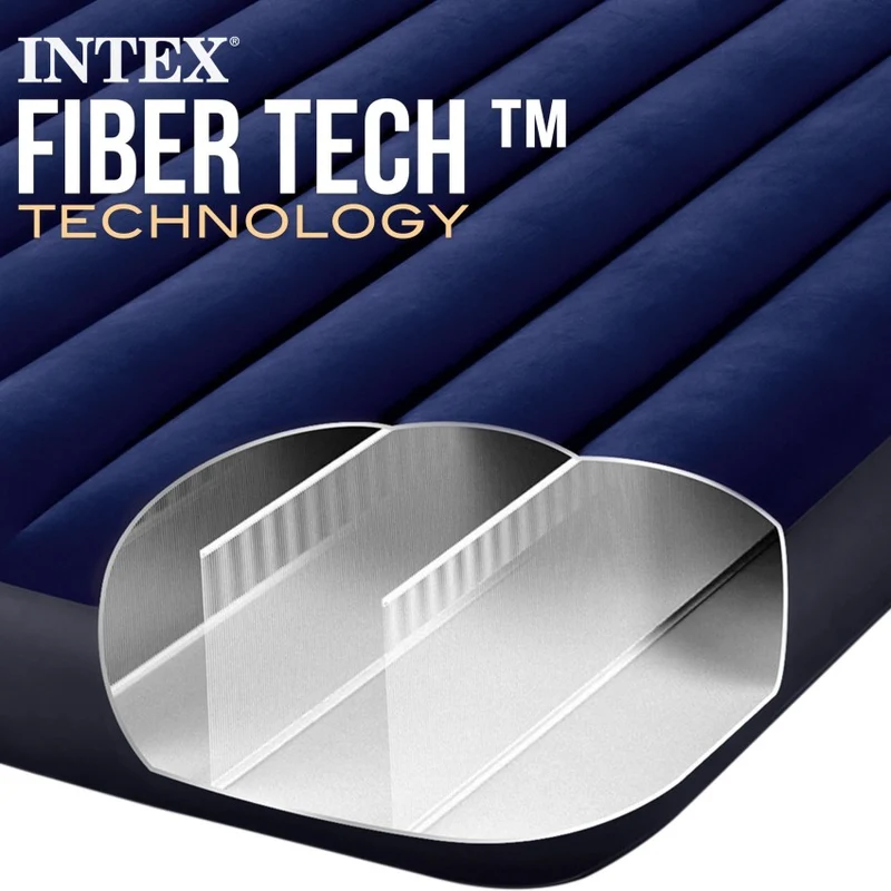 Intex Dura-Beam Standard Classic Downy Double Airbed 137x191cm