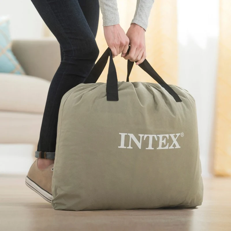 Intex Fiber-Tech Comfort-Plush Colchón Hinchable Mid-Rise 152x203cm