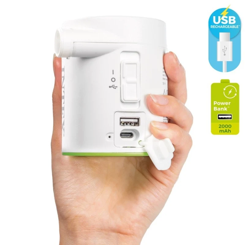 Intex QuickFill 200 Mini Hinchador Eléctrico Portátil USB