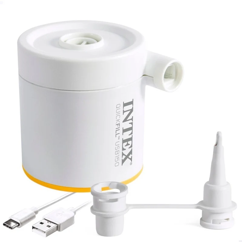 Intex QuickFill USB 150 Mini Inflador Eléctrico Portátil Para Colchonetas