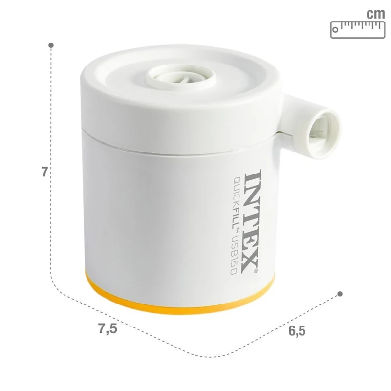 Intex QuickFill USB 150 Mini Inflador Eléctrico Portátil Para Colchonetas