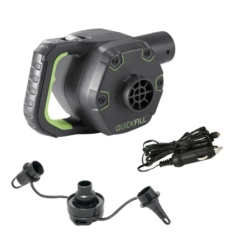 Intex Quick-Fill Hinchador Eléctrico Portátil 220-240V Con Adaptadores