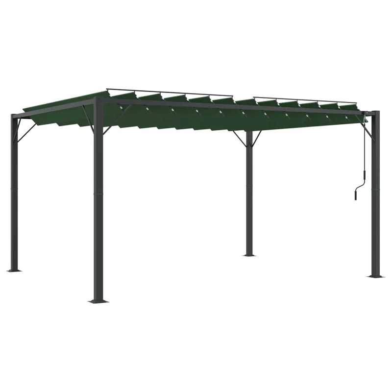 Gazebo Met Louvrezend Dak 3 X 4 X 2,14 M