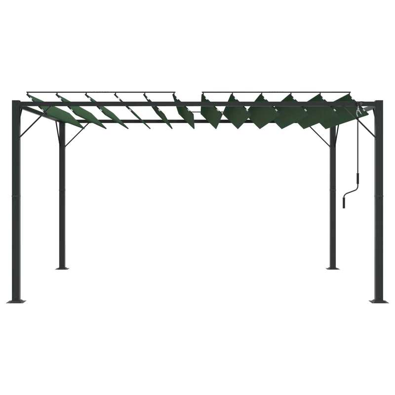 Gazebo Met Louvrezend Dak 3 X 4 X 2,14 M