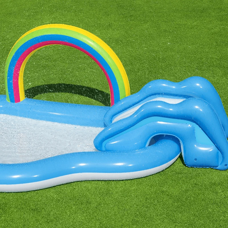 Centre de jeux gonflable Rainbow N' Shine pour enfant