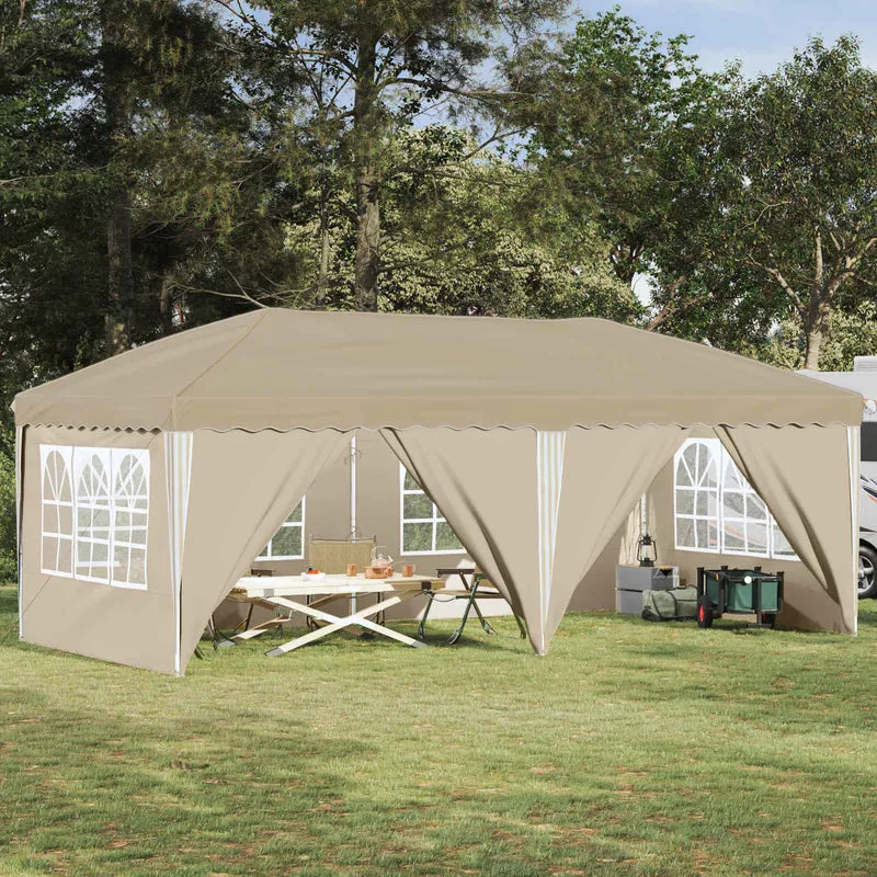 Pop-Up Feesttent 575 X 289 X 245 Cm