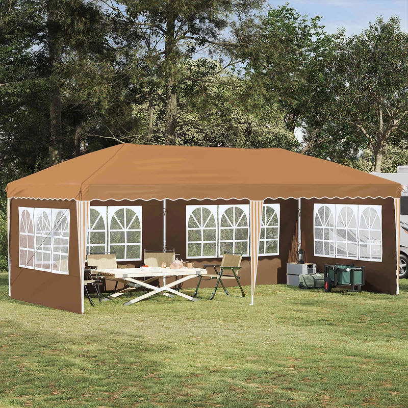 Pop-Up Feesttent 575 X 289 X 245 Cm