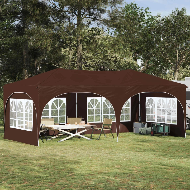 Pop-Up Feesttent 575 X 288 X 245 Cm Oxford Stof