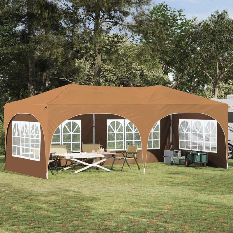 Pop-Up Feesttent 575 X 288 X 245 Cm Oxford Stof