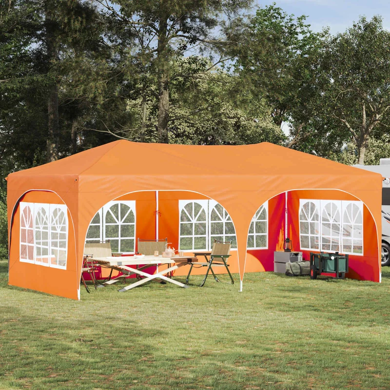 Pop-Up Feesttent 575 X 288 X 245 Cm Oxford Stof
