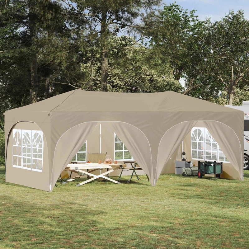 Pop-Up Feesttent 575 X 288 X 245 Cm Oxford Stof