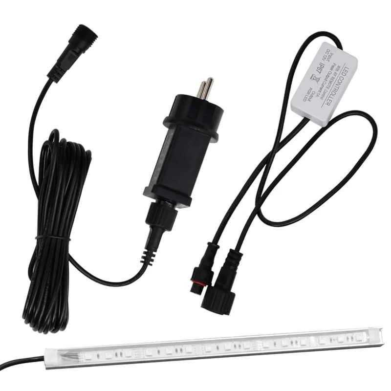 Zwembadfontein Met Rgb Led's 50 Cm Acryl