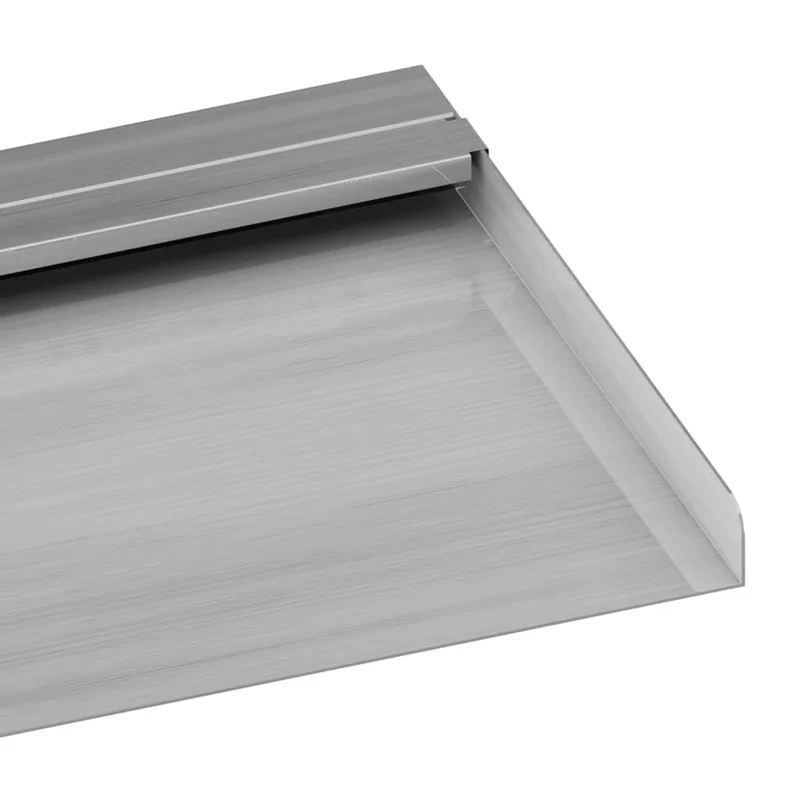 Watervaloverlaat Met Rgb Led's 108 Cm Roestvrij Staal