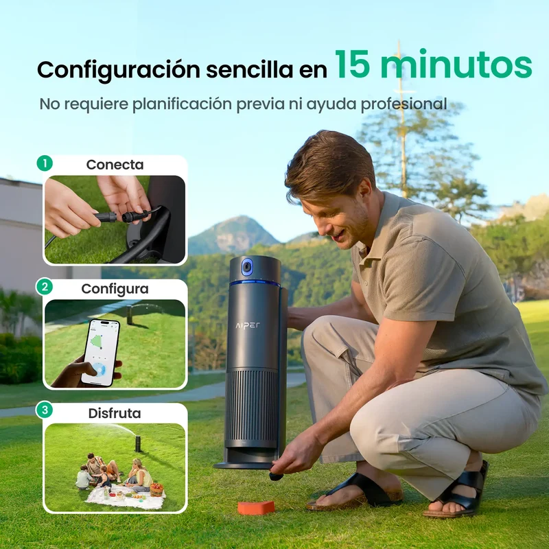 Aiper - IrriSense 2 Sistema de riego inteligente