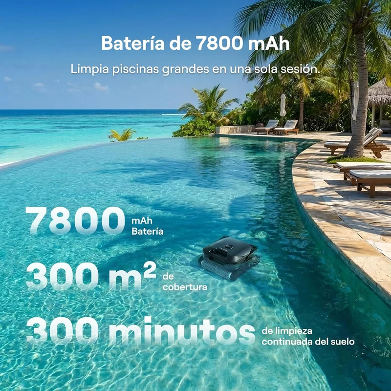 Beatbot Sora P1 Robot limpiafondos sin cable para piscina