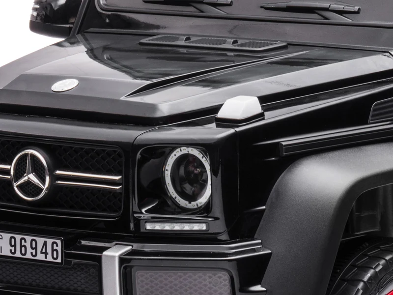 Mercedes-Benz G63 6X6, 12V Met Rubberen Banden En Meer!