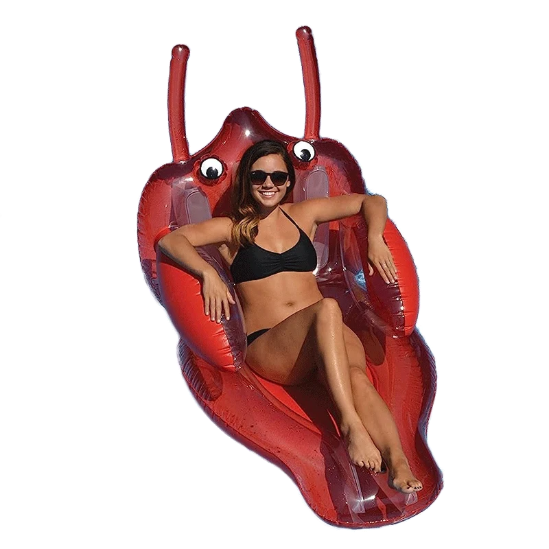 Chaise gonflable Homard
