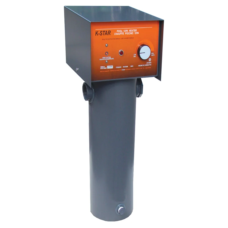 Chauffe-eau électrique en titane pour piscine et spa au sel