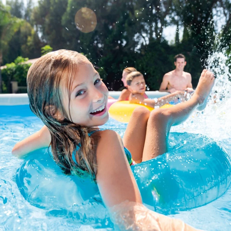 INTEX Prism Frame Piscina Rectangular 488x244x107 cm con Depuradora