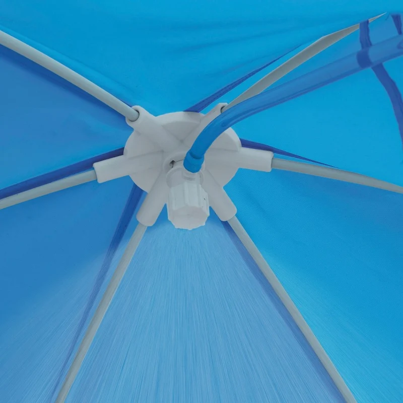 Intex Metal Frame Piscina Desmontable Hexagonal 700 Litros Azul