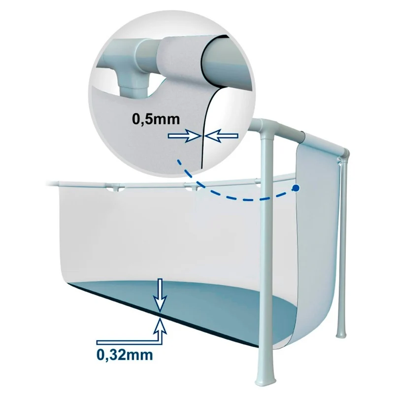 Intex Prism Frame Piscina Desmontable Redonda 366x76cm con Depuradora