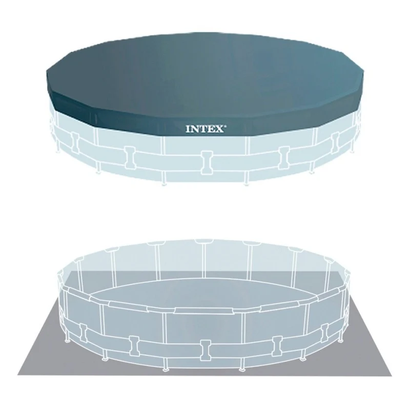 Intex Piscina Redonda Prism Frame 457x107cm con Depuradora