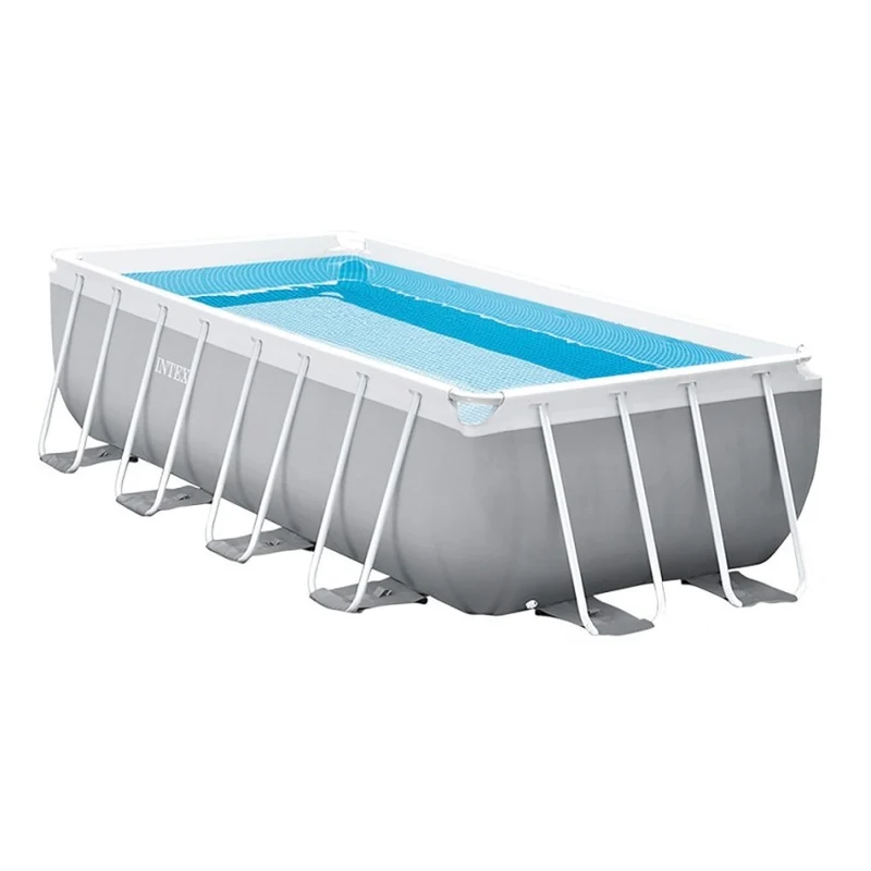 Intex Prism Frame Piscina Desmontable Rectangular 400x200x100cm con Depuradora