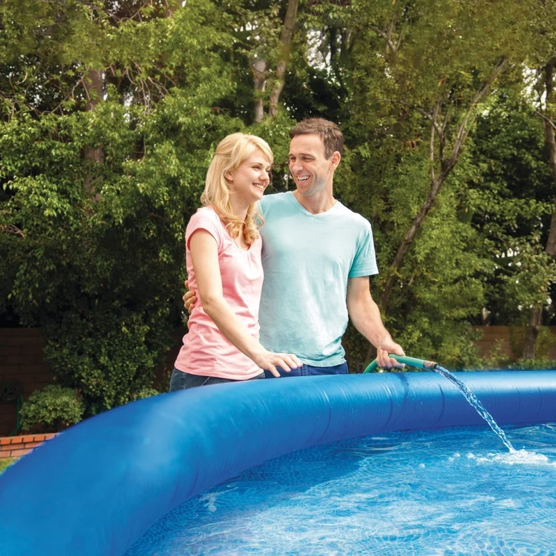 Intex Easy Set Piscina Hinchable Redonda 366x76cm 5621L Azul