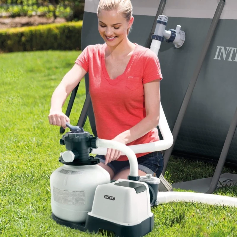 Intex SX2100 Depuradora de Arena para Piscinas 7900 l/h