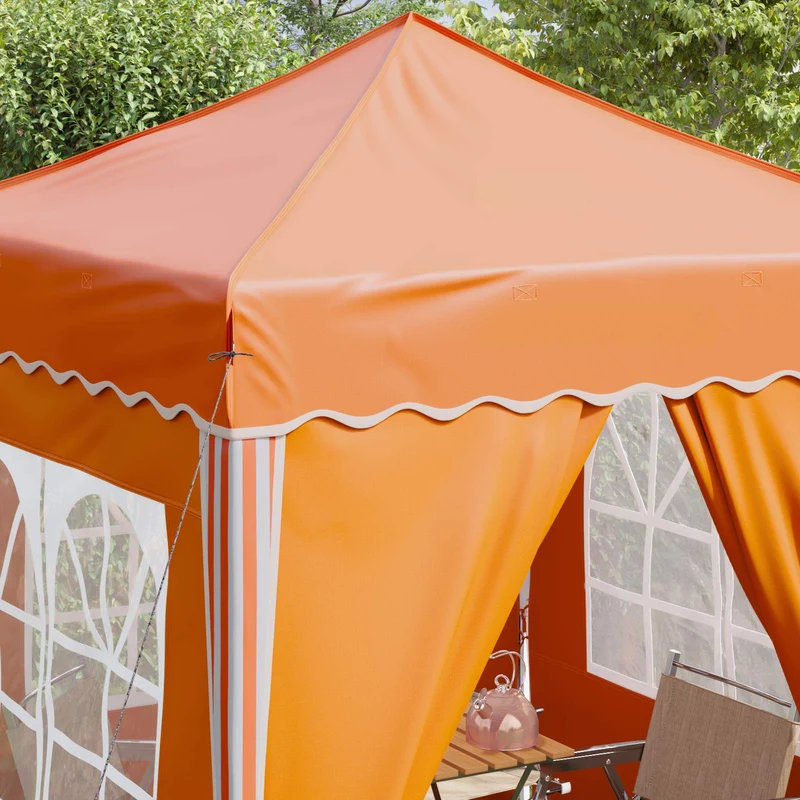 Pop-Up Feesttent 195 X 195 X 245 Cm Oxford Stof