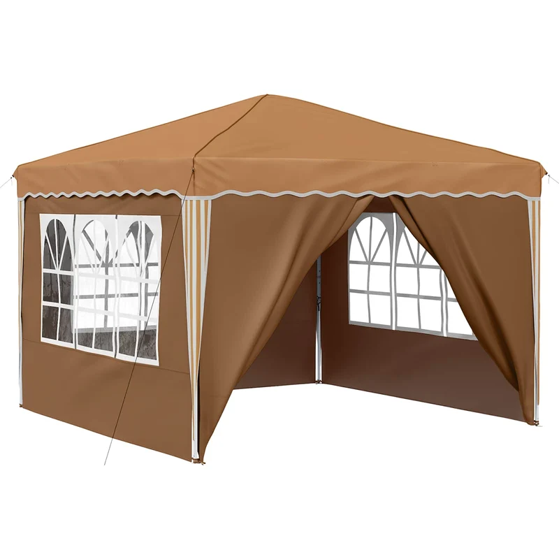 Pop-Up Feesttent 288 X 288 X 245 Cm Oxford Stof