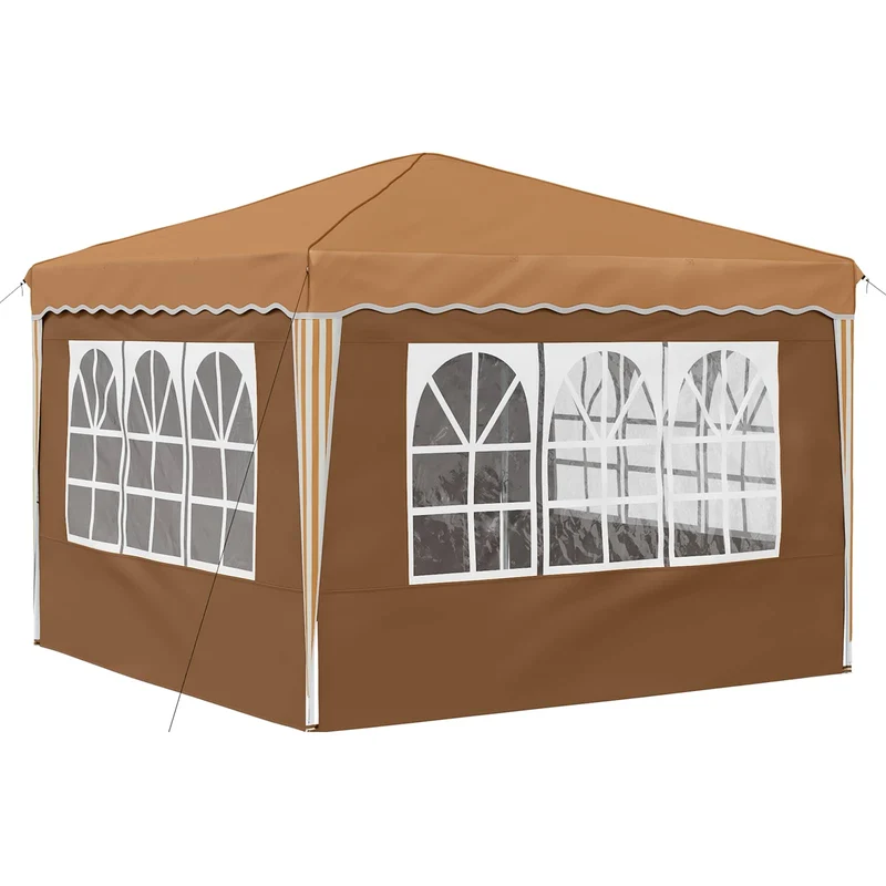 Pop-Up Feesttent 288 X 288 X 245 Cm Oxford Stof
